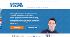 Desktop Screenshot of damianqualter.com